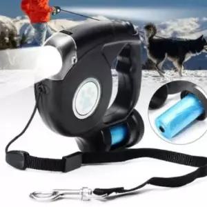 [반려] 배변봉투 자동리드줄 강아지 포함 야간산책 케이스 LED