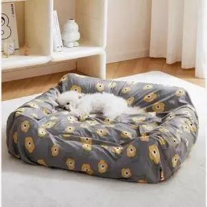 [반려] S 분리 쿠션 커버 방석 세탁가능 덮개 오염방지 애견