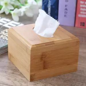 냅킨 케이스 대나무 휴지보관함 티슈케이스 휴지디스펜서 사각휴지케이스