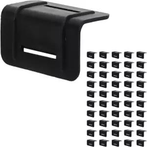 앤트레이더 타이 다운 엣지 프로텍터 소형 50개 플라스틱 코너 팔레트 가드 카고 스트랩 플랫베드