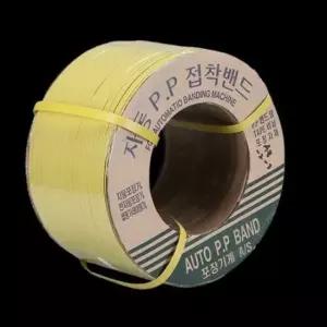 [문구/오피스] 자동 PP밴드 12mm 8kg 황색