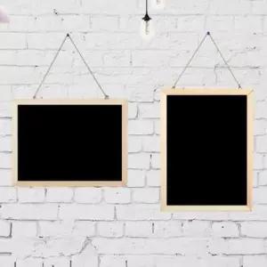 [문구/오피스] 메모 벽걸이 메뉴판 카페 칠판 블랙 50X70cm 특대형