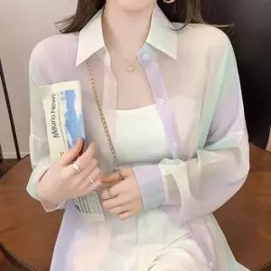 라이트 파스텔 셔츠 가디건 URD-032