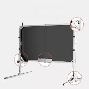 빔프로젝터스크린 대형 사무실 스크린빔 카페 액자형 야외