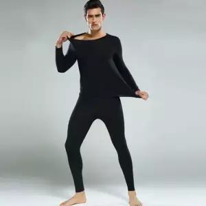 남성 겨울 고탄력 슬림 내복 상하의 긴팔 얇은 내의 보온내복 남성내복 겨울내복 기모내복