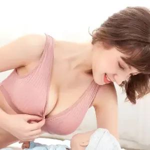 여성 코튼 똑딱이 수유브라 편한 노와이어브라 속옷 여성속옷 여자속옷 심리스