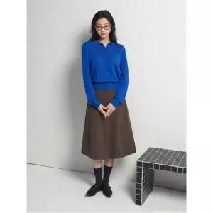 츄잉 코듀로이 스커트 카키 BF5927C23H1191632