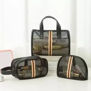 여름 비치백 물놀이 목욕 운동 메쉬 매쉬백 (세트)