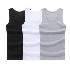 순면 민소매 스포츠 런닝 셔츠 나시 메리야스 2개입 남자런닝 메리야스 쿨런닝 심리스런닝