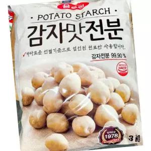 움트리 감자 전분 3K 4개 튀김재료