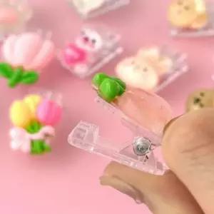 패션집게세트 수납 정리용 48개 다꾸 문구집게핀