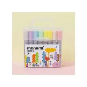 모나미 유성매직 48색세트