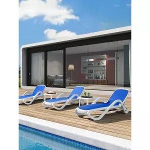 풀빌라 썬베드 의자 비치 릴렉스 선베드 호텔 야외 안락