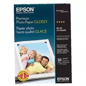 엡손 고광택 포토용지(인화지) S041288 A3/20매 255g (1개)