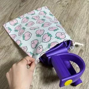 P1 복조리 더스트백 조리개파우치 대 면파우치 린넨파우치 더스트백 복조리파우치