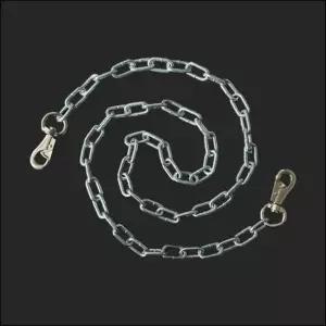 국산 체인 개줄 6mm 양고리 시골 진돗개 대형 목줄 체인줄 6mm 철줄 쇠줄 튼튼 대형견 리드줄