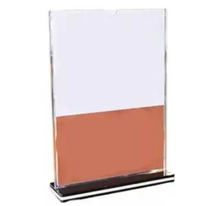 가격표스탠드 메뉴홀더 t자 거치대 안내문꽂이 a3