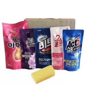 아이린+피죤+비트+울샴푸+액츠+먼지스펀지 선물세트