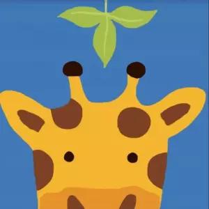 아이윙스 피포페인팅 GM207  기린 DIY명화그리기