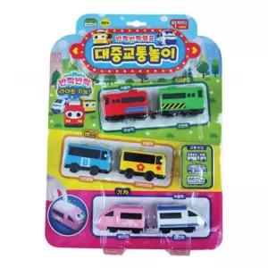 대중교통 놀이 어린이 장난감 미니카 자동차 완구