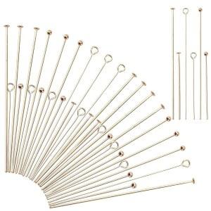 PH판다홀 18K 리얼 금도금 주얼리 제작 키트 6가지 스타일 120피스 2인치