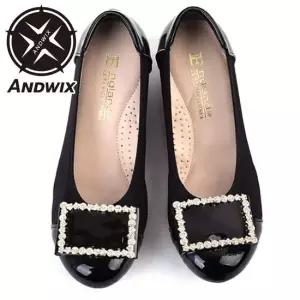 국산 여성 여름 메쉬 구두 사각큐빅포인트 여름신발 여성신발 여자신발 플랫슈즈 플랫