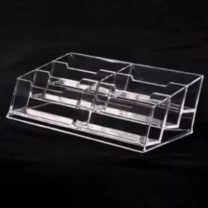 [문구/오피스] 6단 홀더 메모 정리함 비즈니스 꽂이 보관함 사무용 명함 카드 아크릴