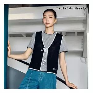 라삐아프 26SS 에어리 코튼혼방 레이어드 티셔츠 3종(60수)