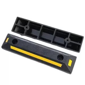 주차스토퍼 보급형 주차장 블럭 카 스토퍼 주차방지턱 고무방지턱