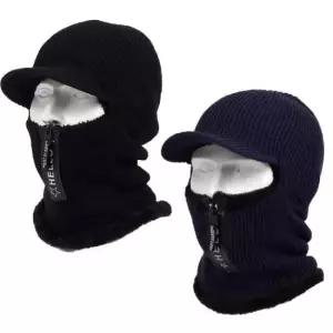 넥워머모자 방한모비니 넥워머 바라클라바 프리SIZE 지퍼방한모자