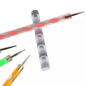 네일 브러쉬 일자 스틱형 아크릴 거치대 브러쉬거치대