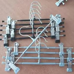 [생활] 스텐 논슬립 세트 5개 옷걸이 바지걸이