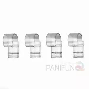 [생활] 사진걸이 4개 봉걸이 정리 투명 플라스틱 사진 고리 집게