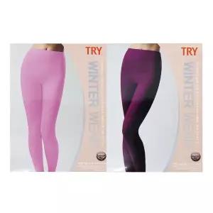 TRY 보온메리 여성 내복바지 겨울 내의하의 내복타이즈 할머니