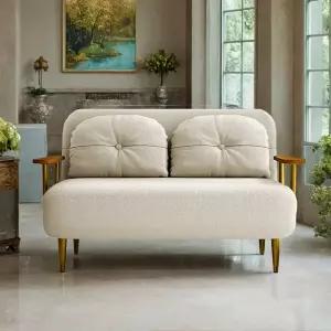 포근한 소파베드 공간활용 스펀지 리클라이너 거실 가죽