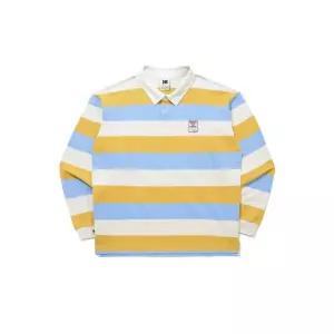 브랜드정품 코닥 KODAK 골드모먼트 스트라이프 럭비 카라 티셔츠 YELLOW 144062