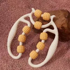 힐링 발맛사지 다리 종아리 마사지기 롤러 발맛사지