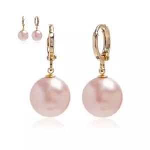 피치 12mm E474 귀걸이 골드 오스트리아 진주 모임