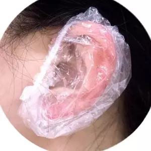 일회용 헤어랩 귀마개 셀프염색 귀덮대 귀커버 비닐