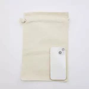 더스트백 19X29cm 주머니 린넨