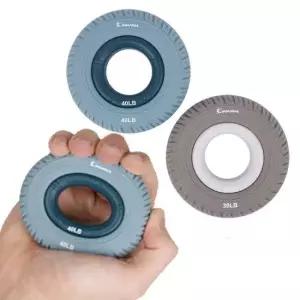 i워너387 강도조절 실리콘 악력기 신개념 8단 타이어 악력기