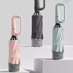 비너그립 거꾸로 우산 3단 자동 우산 양산 장우산