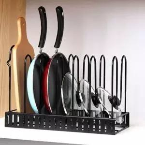 프라이팬 정리대 냄비 거치대 높이조절 주방 건 GWM 후라이팬거치대