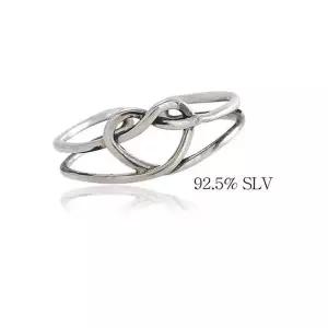 (실버) 퍼니 러브 반지