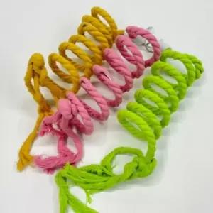 조류사다리 앵무새 놀이터 와이어 로프 횟대 1.5m 새용품 횟대 새장