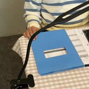 LED책상조명등 USB 집게 독서등 스탠드 블랙 독서등 책상조명 집게조명