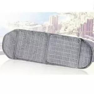 [CAR] 차량용 쿨방석 2열 3인승 실버 여름 시트 쿠션