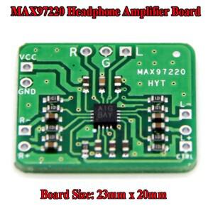 MAX97220 차동-밸런스 헤드폰 증폭기 보드 단일 종단 출력