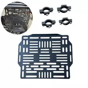 호환   수정 팩 장착 브래킷 오프로드 랠리 전술 가방 사이드 팩 오일 드럼 수하 랙