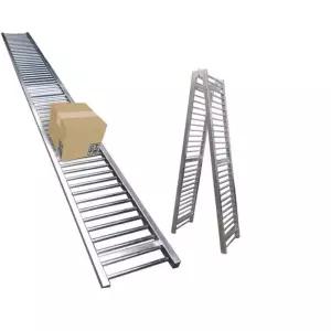 컨베이어 소형 레일 전동 롤러 운반 상하차 벨트 무동력